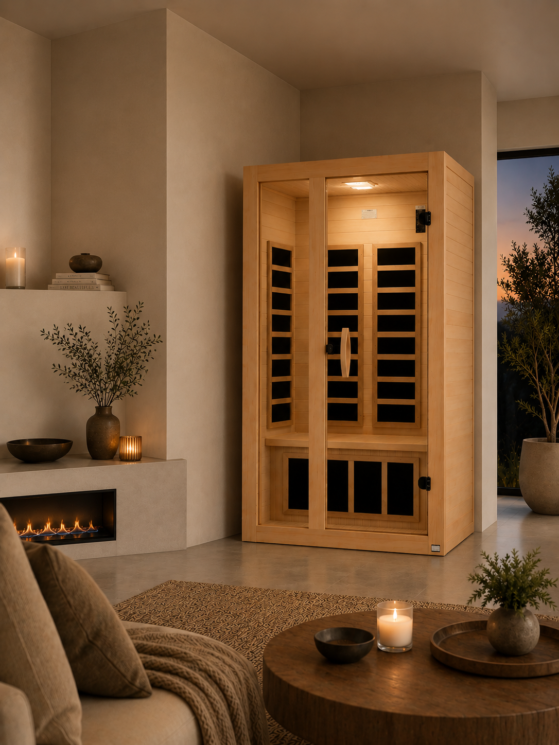1-2 Person Infrared Saunas