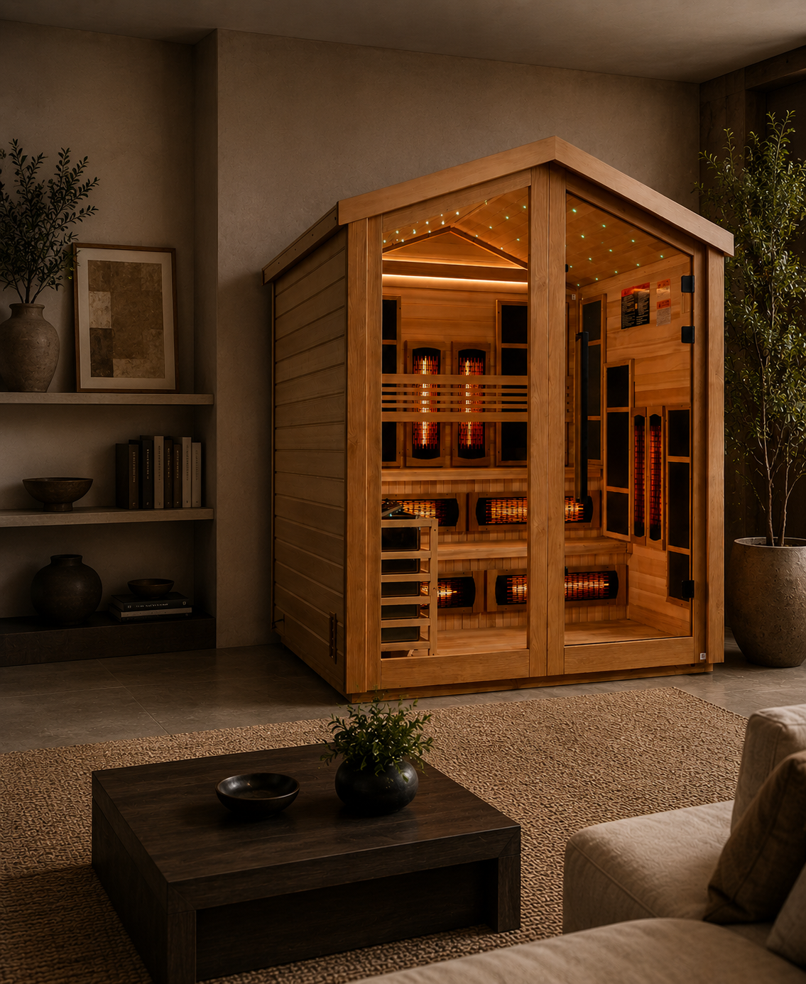 5+ Person Saunas