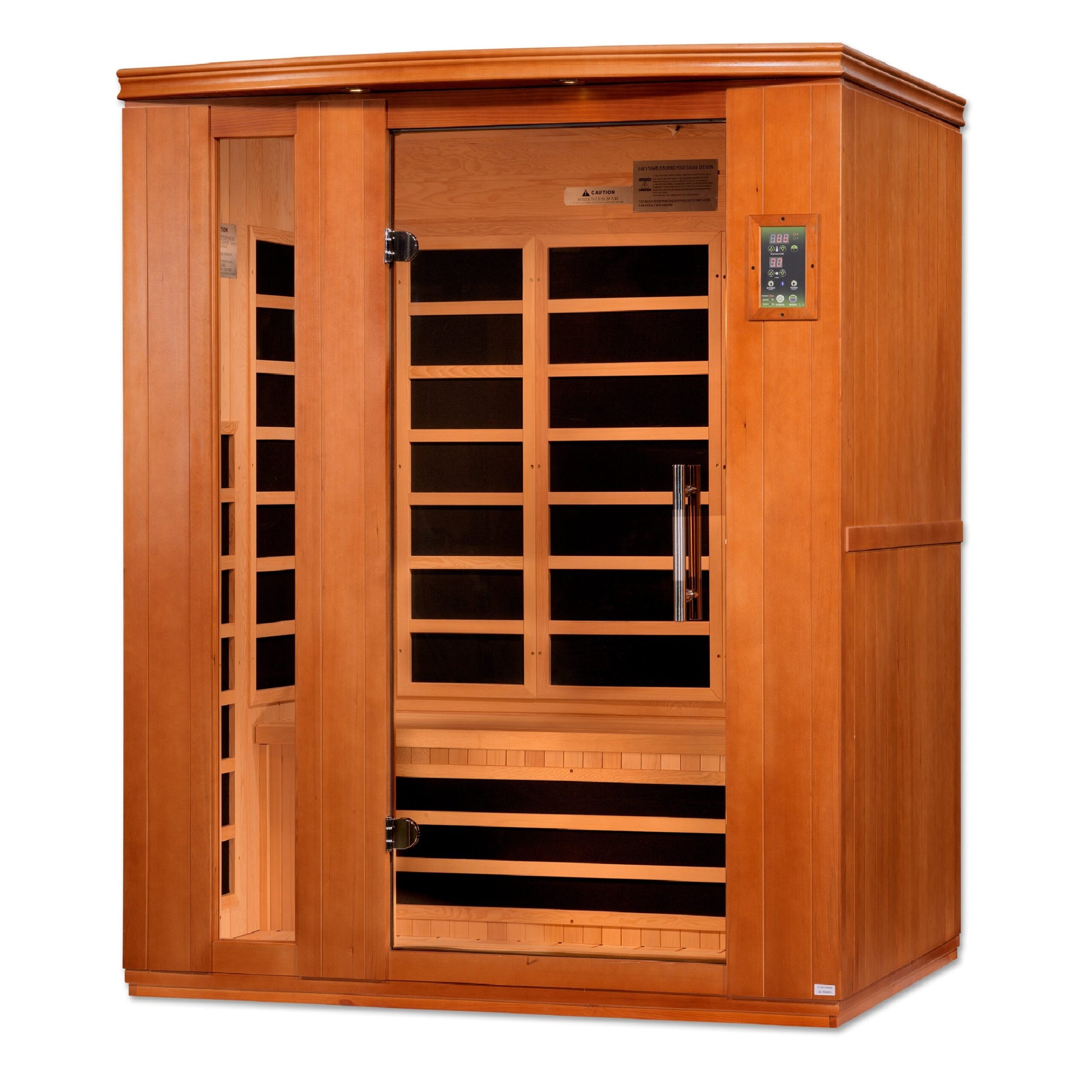 Dynamic 1-3 Person Ultra Low EMF Far Infrared Sauna (Lugano Edition Elite)