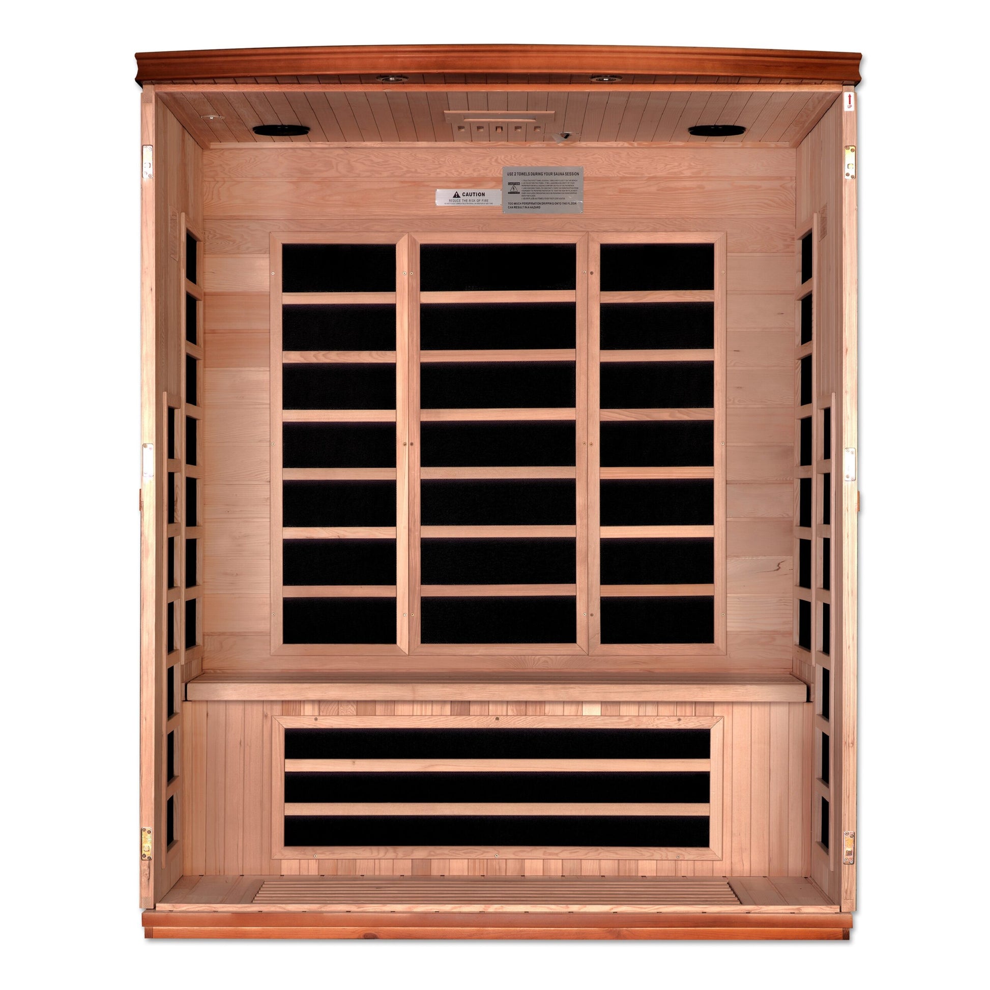 Dynamic 1-3 Person Ultra Low EMF Far Infrared Sauna (Lugano Edition Elite)