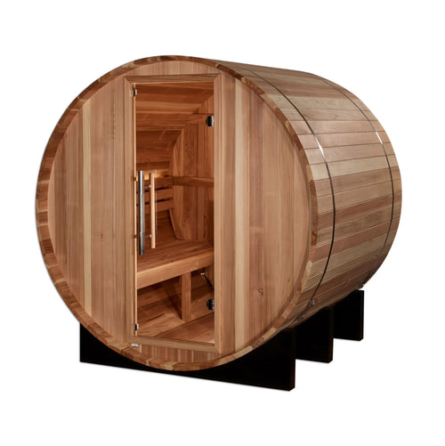 2 Person Barrel Traditional Sauna | Pacific Cedar Outdoor & Indoor Spa (GDI St. Moritz)