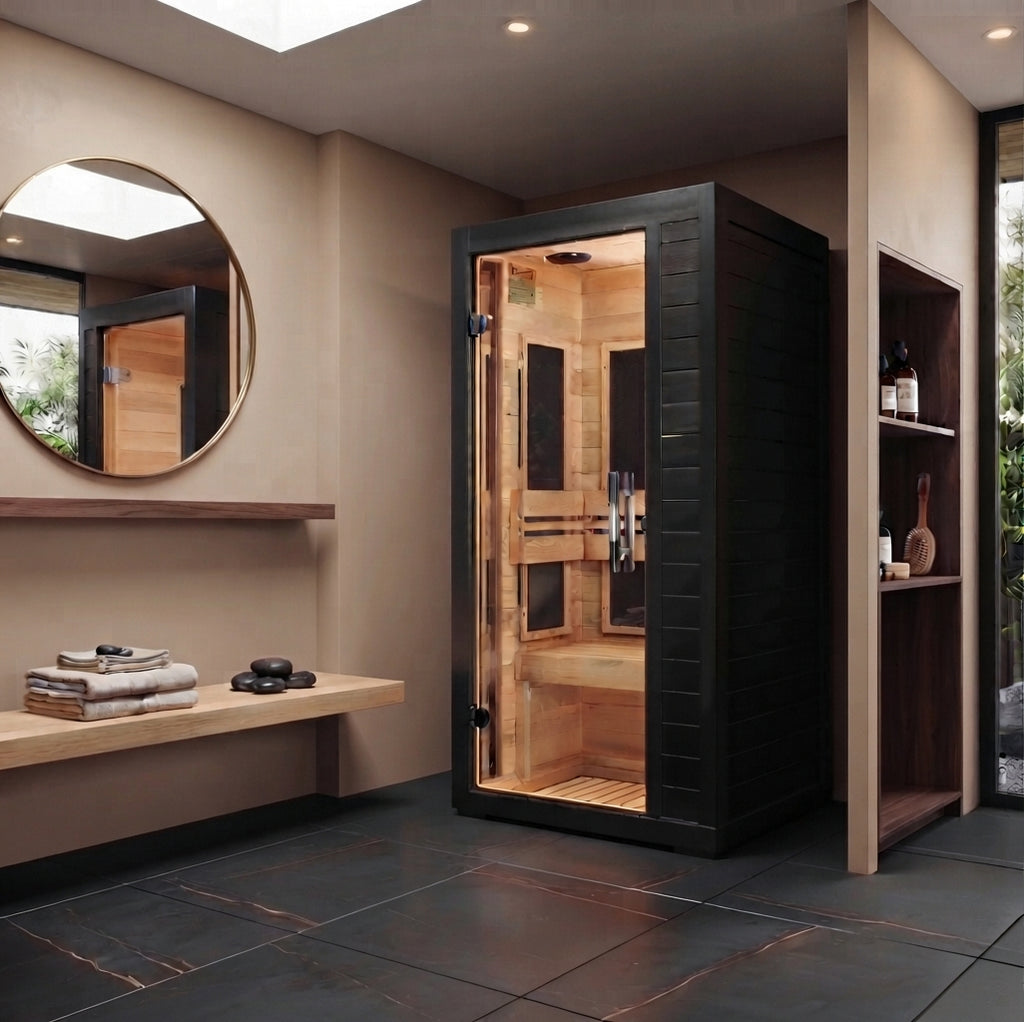 Indoor 1–2 Person Low EMF FAR Infrared Sauna | 2026 Model