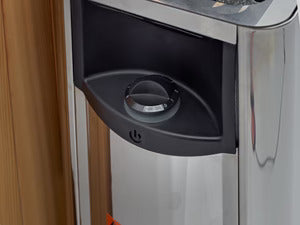 Toledo - 6 Person Indoor Full Spectrum Hybrid Sauna (Harvia Traditional Stove Style)